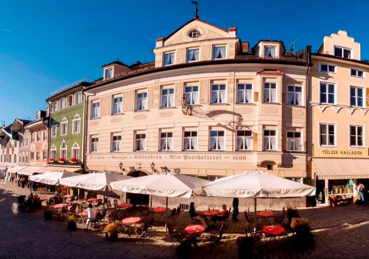 Posthotel Kolberbraeu Bad Tölz Buitenkant foto