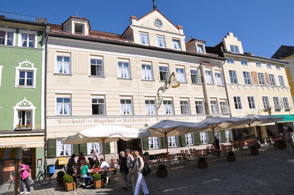 Posthotel Kolberbraeu Bad Tölz Buitenkant foto