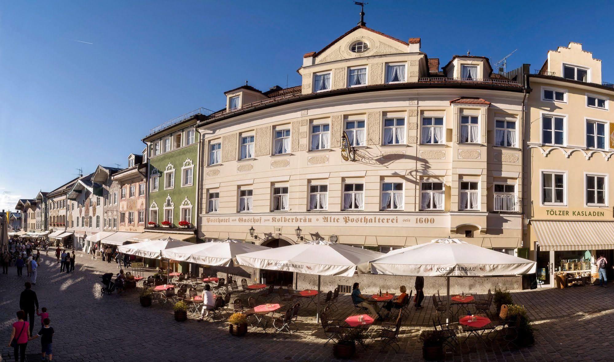 Posthotel Kolberbraeu Bad Tölz Buitenkant foto