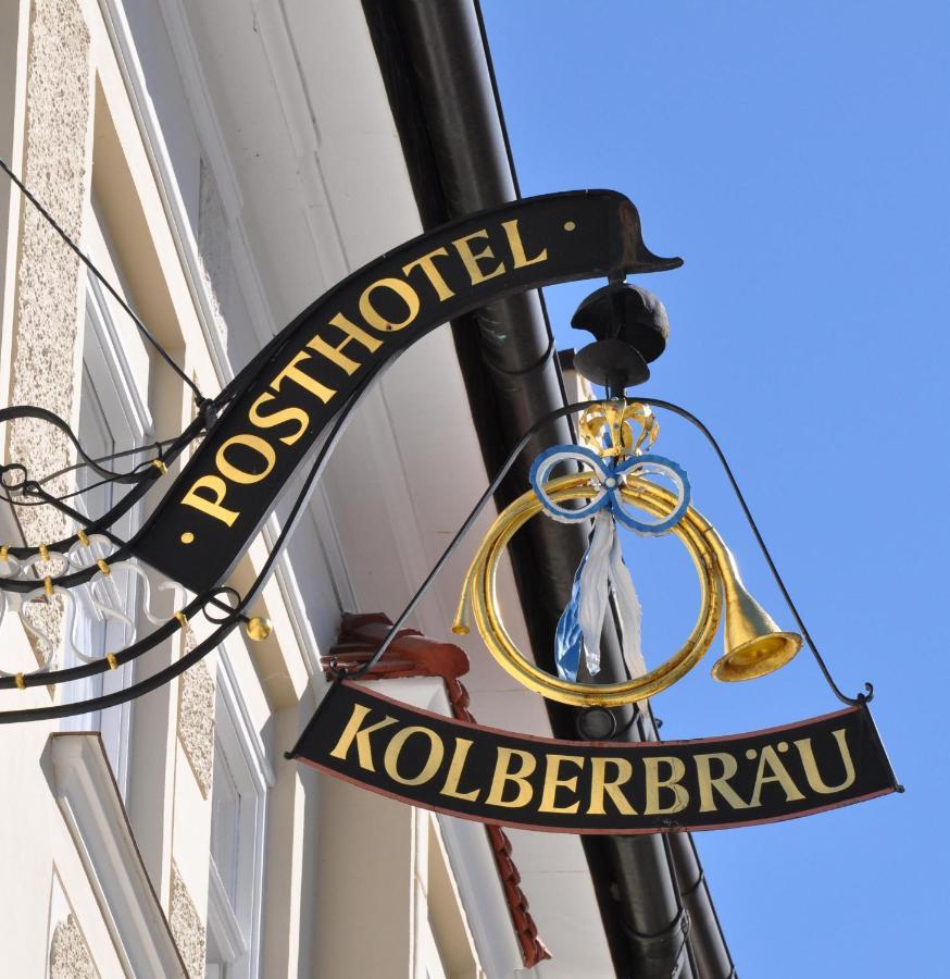 Posthotel Kolberbraeu Bad Tölz Buitenkant foto